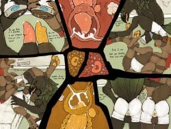 absurd_res animal_genitalia anthro avian backsack ball_sniffing balls balls_deep ballsack bird bodily_fluids canid canine canis cervical_penetration clothed clothing comic corvid corvus_(genus) crow cum cum_in_ovaries cum_in_uterus cum_inside cuntboy dragon duo erection fellowwolf full-package_cuntboy furry genital_fluids genitals half-erect herm hermaphrodite hi_res hybrid impregnation internal internal_vaginal intersex intersex/intersex landon_(fellowwolf) maleherm mammal multi_genitalia mythological_creature mythological_scalie mythology oscine ovaries ovum panties partially_clothed passerine penetrable_sex_toy penetration penile penile_penetration penis penis_in_uterus penis_in_vagina portal portal_fleshlight portal_panties pussy scalie self_impregnation sex_toy sheath sniffing sperm_cell thinking_with_portals underwear uterus vaginal_penetration wolf