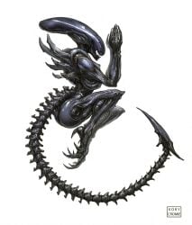 female xenomorph from alien (franchise) by kory cromie