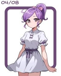 100_kanojo 1girls 2d female kimi_no_koto_ga_dai_dai_dai_dai_daisuki_na_100-nin_no_kanojo masseuse momi_momiji pervert pervert_female purple_hair the_100_girlfriends_who_really_really_really_really_really_love_you