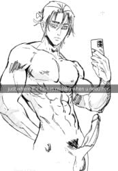 1boy abs attack_on_titan big_cock big_penis cock completely_naked completely_naked_male completely_nude completely_nude_male enormous_penis erect_cock erect_penis erection eren eren_jaeger fit_male holding_phone male male_focus male_nude male_nudity male_only male_pubic_hair muscular muscular_male naked naked_male naked_selfie nude nude_male nude_selfie penis selfie shingeki_no_kyojin smartphone sole soles solo solo_male veiny_penis