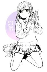 100_kanojo 1girls 2d female kimi_no_koto_ga_dai_dai_dai_dai_daisuki_na_100-nin_no_kanojo masseuse momi_momiji pervert pervert_female purple_hair the_100_girlfriends_who_really_really_really_really_really_love_you