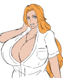 matsumoto rangiku from bleach by momiji (artist)