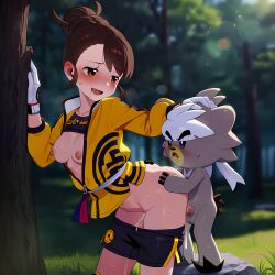 gloria (pokemon) from pokemon by dadfox