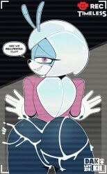 1girls 2025 2d 2d_animation animated antennae_(anatomy) anthro arthropod ass beetle big_butt blue_body bodily_fluids clothing cum cum_on_butt dakkii dialogue eggman_logo english_text female frame_by_frame genital_fluids gloves handwear hi_res idw_publishing insects jewel_the_beetle looking_at_viewer looking_back looking_back_at_viewer multicolored_body no_sound pink_eyes rear_view recording sega shaking_butt short_playtime shorter_than_10_seconds solo sonic_(series) sonic_the_hedgehog_(comics) sonic_the_hedgehog_(idw) sonic_the_hedgehog_(series) speech_bubble tagme text two_tone_body vertical_video video white_body white_clothing white_gloves white_handwear wings