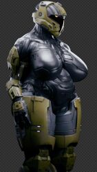 female spartan (halo) from halo (game) by silent sfm