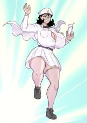1girls ass big_ass big_breasts big_butt big_hips big_thighs black_hair blue_eyes breasts caucasian caucasian_female clara_kent dc dc_comics female hips huge_ass huge_boobs huge_breasts huge_butt huge_hips huge_thighs massive_boobs massive_breasts massive_thighs massive_tits milf milk pantyhose reference_image rule_63 short_hair superheroine superman superwoman thick_thighs thighs tinkybox uniform white_body white_clothing white_female white_skin