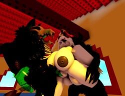1girls 2boys 2monsters 3d anal animated big_areola big_breasts big_butt big_penis blocky_body blush breasts breasts_bigger_than_head canine_genitalia canine_penis completely_nude completely_nude_female dark_areola dark_nipples double_penetration eyepatch female female_penetrated gameplay green_penis interspecies large_breasts longer_than_10_seconds male markfapper12 monster monster_cock naked_female penis purple_eyes pussy red_horns roblox roblox_game roblox_studio robloxian shorter_than_30_seconds skull_head sound suspended_double_penetration tagme vaginal_penetration video werewolf white_hair whorblox_adventure
