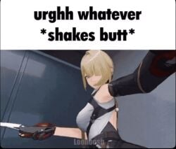 3d animated ass big_ass caption clapping_cheeks dat_ass evelyn_chevalier fat_ass gif holy_fuck_i'm_cumming huge_ass loonoosh massive_ass meme meme_caption shaking_ass shaking_butt text ugh zenless_zone_zero
