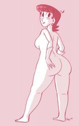 1girls cartoon_network dexter's_laboratory dexter's_mom fanart female milf nude solo spicystew