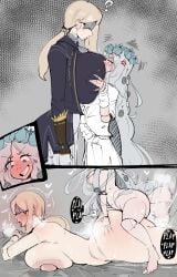 1futa 1girls ? anger_symbol ass blushing breast_grab breasts doll doll_girl doll_joints duchess_(nightreign) elden_ring elden_ring_nightreign female fromsoftware futa_on_female futanari gigantic_breasts huge_ass huge_breasts intersex josebonn motorboating nude plap revenant_(nightreign) sex side_view small_dom_big_sub small_girl smaller_dom_larger_sub smaller_dominant text voluptuous