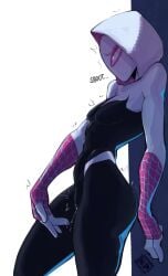 gwen stacy from marvel by nudiedoodles