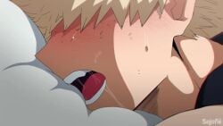 2boys animated animation bakugou_katsuki gay gay_sex kirishima_eijirou male my_hero_academia sajofle tagme video yaoi