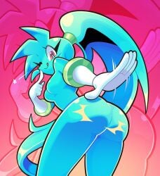 1girls 2025 5_fingers absurd_res anthro ass ass_slap ass_slapping blue_body blue_fur blue_hair breasts butt_slap digital_art digital_drawing_(artwork) digital_media digital_media_(artwork) eyelashes featureless_breasts female furry glistening glistening_ass glistening_body glistening_breasts glistening_butt glistening_gloves glistening_hair glistening_skin gloves hair hand hi_res long_gloves long_hair looking_at_viewer loulouvz mammal ponytail slapping_ass slapping_butt slapping_own_ass slapping_own_butt smile smiling smiling_at_viewer solo spaicy spaicy_chicross star star_(symbol) taunt taunting teasing teasing_viewer tongue tongue_out top_knot white_gloves wink winking winking_at_viewer