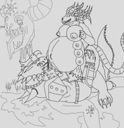 1girls anthro bone breasts chaos_(warhammer) demon duo female hi_res horn lizardman lizardman_(warhammer_fantasy) male male/female mammal multi_breast pauliusthemad pregnant reptile rodent saurus scalie sex skaven skull vwpologt warhammer_(franchise) warhammer_age_of_sigmar warhammer_fantasy