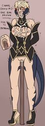 au ra from final fantasy by xxxx52
