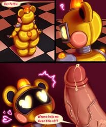 big_dom_small_sub big_penis cherryrabbu five_nights_at_freddy's five_nights_at_freddy's:_security_breach patpat shortstack wet_floor_bot_(fnaf)