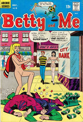 anotherymous archie_comics betty_and_veronica betty_cooper black_hair blonde_hair brown_hair casual comic_cover female human pale_skin public veronica_lodge