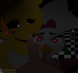 glamrock chica (fnaf) from five nights at freddy's by desesperadoleon