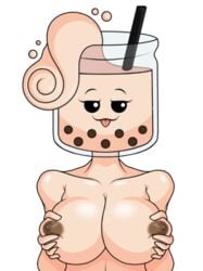 boba_(slap_battles) boba_tea breast_grab breasts female female_only gravity_breaker repost roblox roblox_game slap_battles source_request straw tagme thegravitybreaker