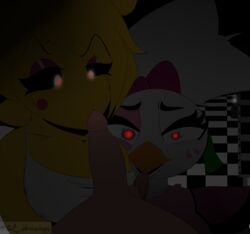 glamrock chica (fnaf) from five nights at freddy's by desesperadoleon