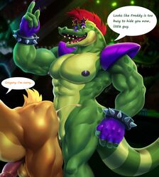 glamrock freddy (fnaf) from five nights at freddy's by lovezac et