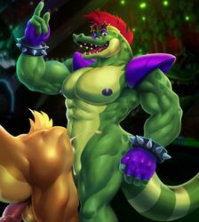 glamrock freddy (fnaf) from five nights at freddy's by lovezac et