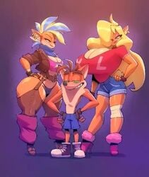 2021 2girls activision animated anthro anthro_only anthrofied ass ass_size_difference ass_vs_breasts big_ass big_breasts bigdad bottom_heavy bottomwear breast_size_difference cleavage clothing crash_(series) crash_bandicoot crash_bandicoot_4:_it's_about_time darnact fat_ass female footwear fur giant_breasts giantess handwear huge_ass huge_breasts large_ass male massive_ass massive_breasts massive_butt massive_thighs orange_fur pirate_tawna simple_background tawna_bandicoot tawna_bandicoot_(crash_4) thick thick_ass thick_legs thick_thighs thigh_highs thighhighs thighs top_heavy topwear uncensored video