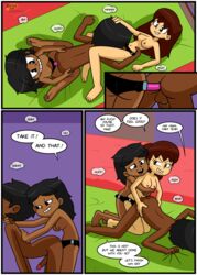 1boy 2girls anal anal_sex ass balls barefoot big_penis bisexual bisexual_(female) black_hair breasts brother brother_and_sister brown_hair chloe_(xierra099) comic comic_page dark-skinned_female dark-skinned_male dark_skin dialogue doggy_style feet female female_domination femdom girlfriend incest interracial light-skinned_female light_skin lovin’sis male male_moaning mike_(xierra099) naked naked_female naked_male nipples nude nude_female nude_male pale-skinned_female pale_skin pegging penis rough_sex sex sex_toy sister soles strap-on testicles threesome toes unseen_male_face valerie_(xierra099) xierra099 yuri