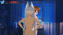 16:9 3d 3girls big_breasts demon_girl demonia