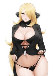cynthia (pokemon) from pokemon by hopeful wharf