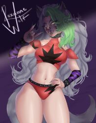 roxanne wolf (fnaf) from five nights at freddy's by emmdotdoodle