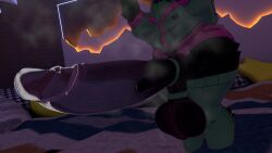 1boy 3d anthro anthro_male anthro_only artist_request balls caprine deltarune erect_penis erection furry furry_male furry_only huge_balls huge_cock male male_only musk musk_clouds penis presenting presenting_penis ralsei ralsei_(cryptiacurves) ralsei_with_black_fur solo tagme undertale_(series) vrchat