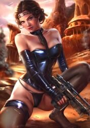 natalie portman from attack of the clones by logan cure