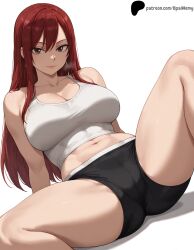 erza scarlet from fairy tail by opal nemy