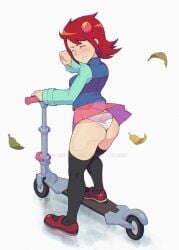 mayl sakurai from mega man by zeshgolden