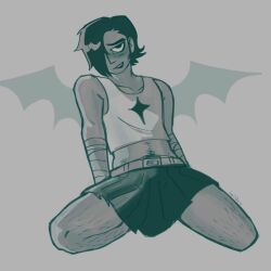 demon hipster chick from scott pilgrim by heli0za