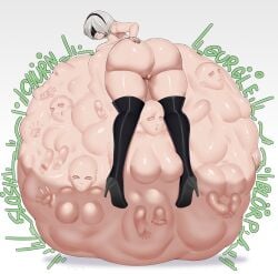 android android_girl ass big_ass big_butt expperfect female female_focus female_only female_pred female_prey large_ass large_butt light-skinned_female light_skin mass_vore multiple_females multiple_girls multiple_prey nier nier:_automata nier_(series) soft_vore video_game_character vore vore_belly what white_hair white_hair_female willing_prey yorha_2b