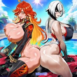 arlecchino (genshin impact) from genshin impact by evilkuro05