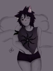 artist_request cat_ears cuntboy forsaken_(roblox) intersex masturbation nonbinary pussy roblox roblox_game robloxian tagme touching_pussy two_time