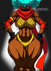 kimberly jackson from street fighter by charge sol