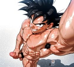 goku from dragon ball by aimenpics