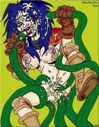 2004 extreme_ghostbusters forced ghostbusters kylie_griffin nev nipples rape restrained tagme tentacle