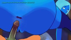age_difference anal animated animation anus ass_focus atorx atorx18 big_ass blue_body blue_diamond_(steven_universe) blue_hair blue_skin corruption crying defilement dialogue dirty embarrassed english_text explicit female femdom from_behind goddess milf mind_break navel nsfw parody penis pleasure pussy queen reluctant sex shameful_bliss sound steven_universe submissive sweat tagme text vaginal_penetration video wet
