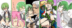 blazblue gay hazama jin_kisaragi kokonoe male_only selfcest terumi_yuuki valkenhayn_r._hellsing