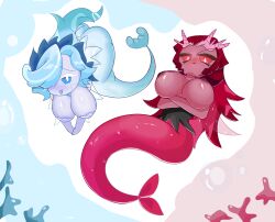 aquamarine cookie from cookie run by bean (artist)