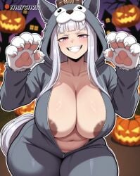 gold ship (umamusume) from halloween by marcnen