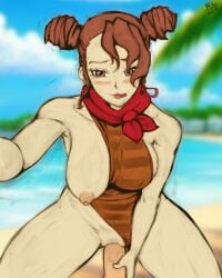 brigitte stark from valkyria chronicles by randomboobguy