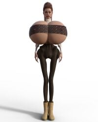 2026 3d 3d_(artwork) alternative_fashion big_breasts bimbo bimbo_(fashion) bottomwear breasts butt butt_from_the_front camel_toe cleavage clothed clothing digital_media_(artwork) female female_only footwear hair huge_breasts hyper_breasts legwear lips long_hair long_nails looking_at_viewer mammal nipples not_furry shoes simple_background slim small_waist thick_lips thin_arms thin_legs topwear vulva vulva_outline wide_hips wratrds