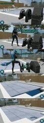 1girls big_ass big_breasts breasts comic female friendship_is_magic hasbro kami_dragon my_little_pony page_10 queen_chrysalis_(mlp) sfm solo source_filmmaker