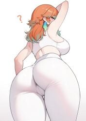 ass big_ass cameltoe female gym_clothing hololive hololive_english hololive_myth koahri not_ai_generated pussy tagme takanashi_kiara virtual_youtuber